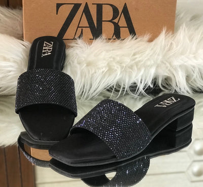 New ZARA Stone Sandals